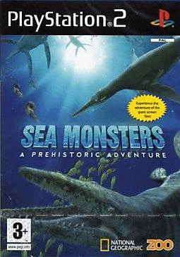 Sea Monsters Prehistoric Adventure box art for Playstation 2